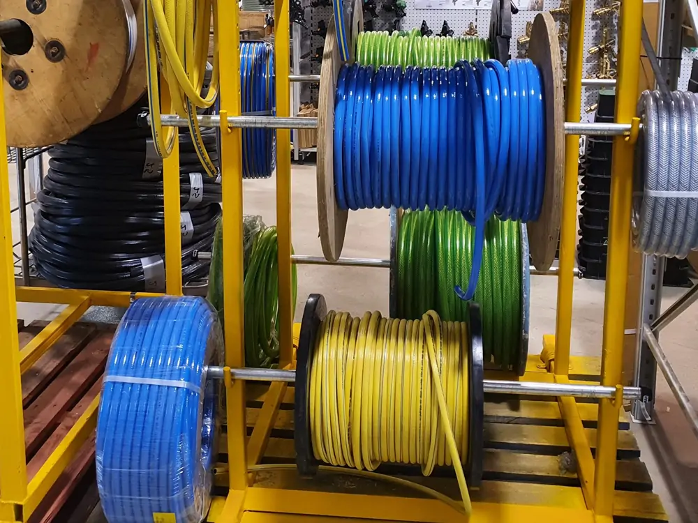 air hose storage ideas manufacturing