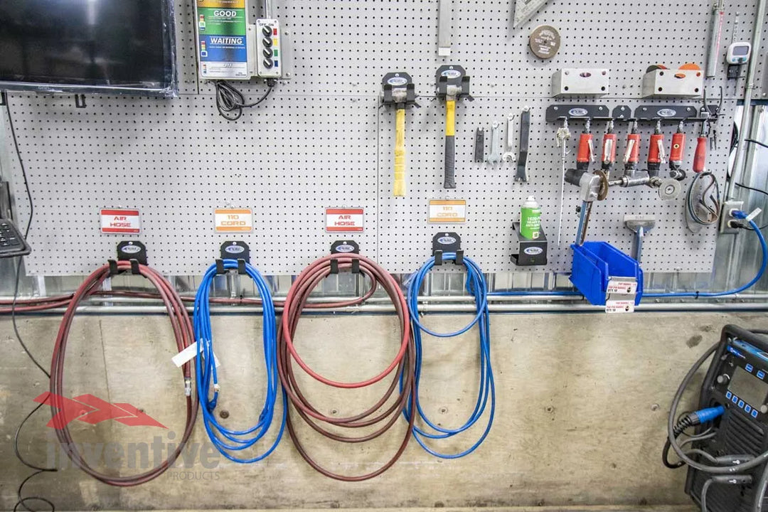 air hose storage ideas manufacturing