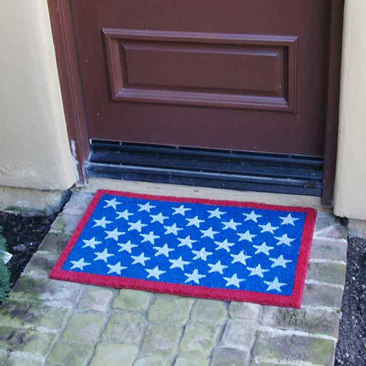 american flag doormat manufacturing