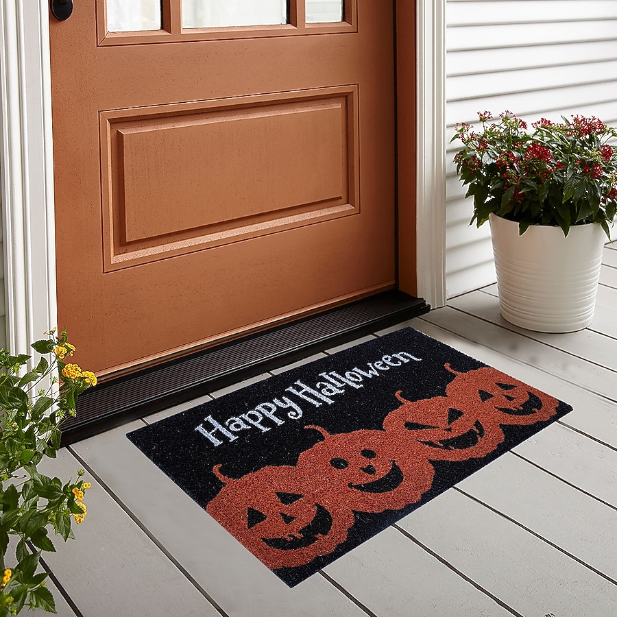 cute halloween doormat manufacturing