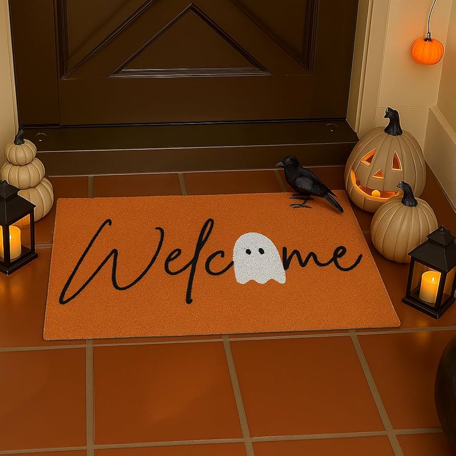 cute halloween doormat manufacturing