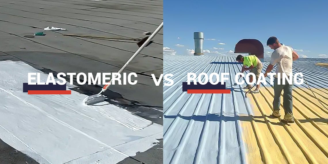 elastomer vs silicone roof coating manufacturing