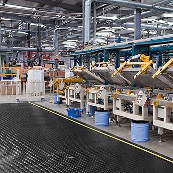 floor for garage manufacturing