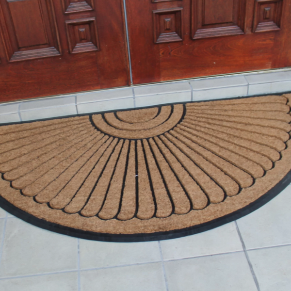 half moon doormat outdoor manufacturing