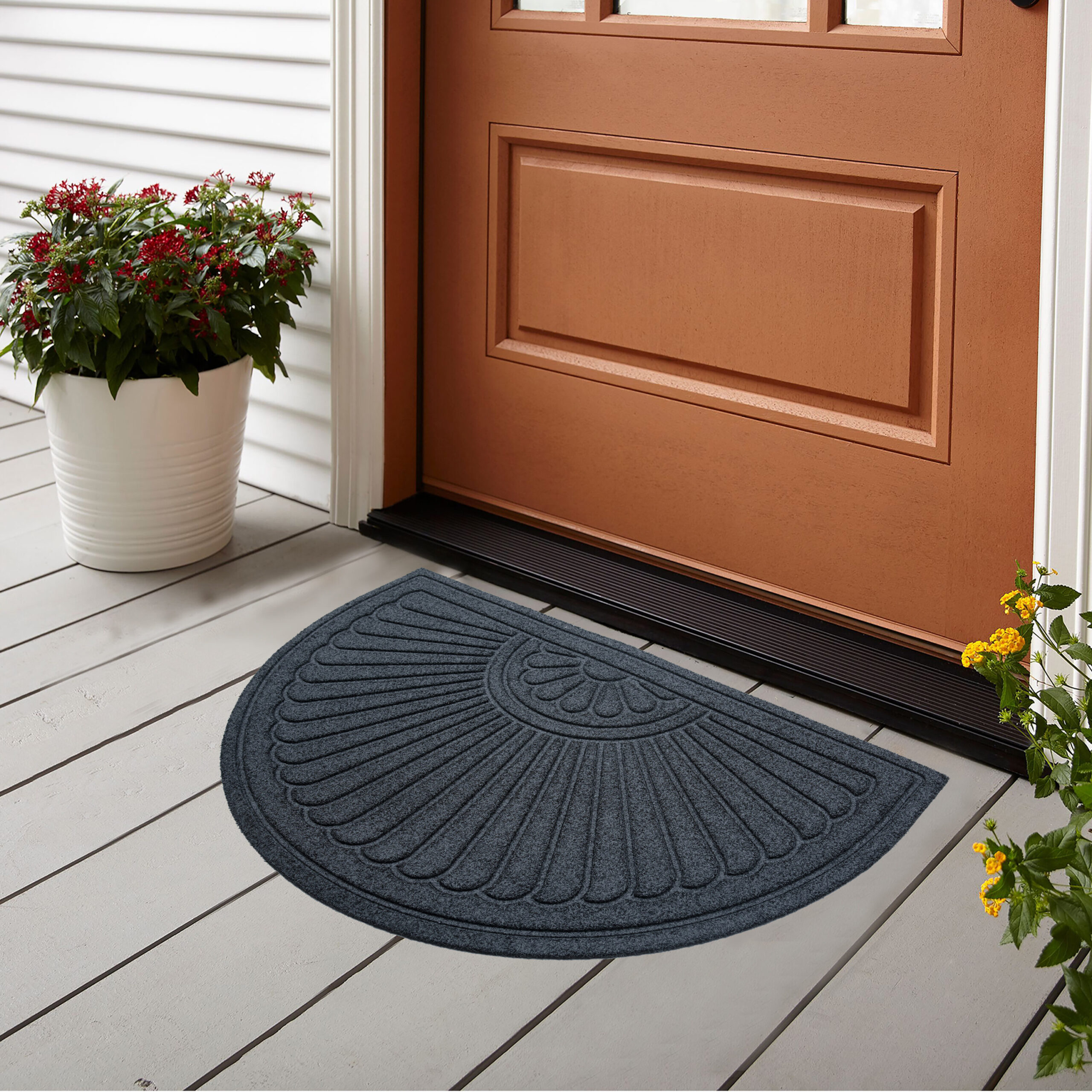 half round doormat outdoor manufacturing