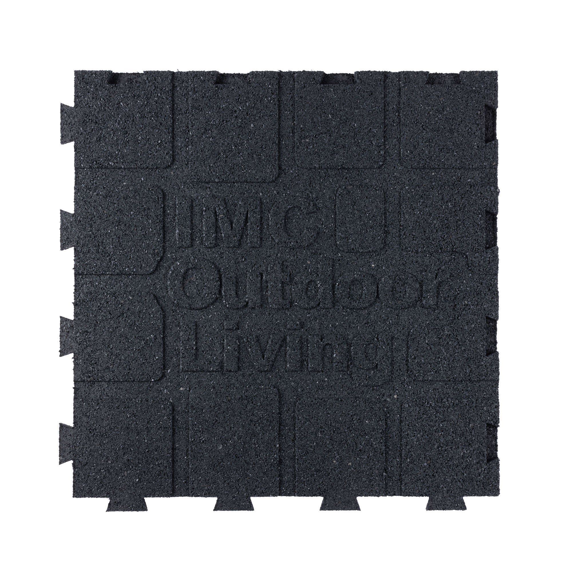 interlocking rubber pavers outdoor manufacturing