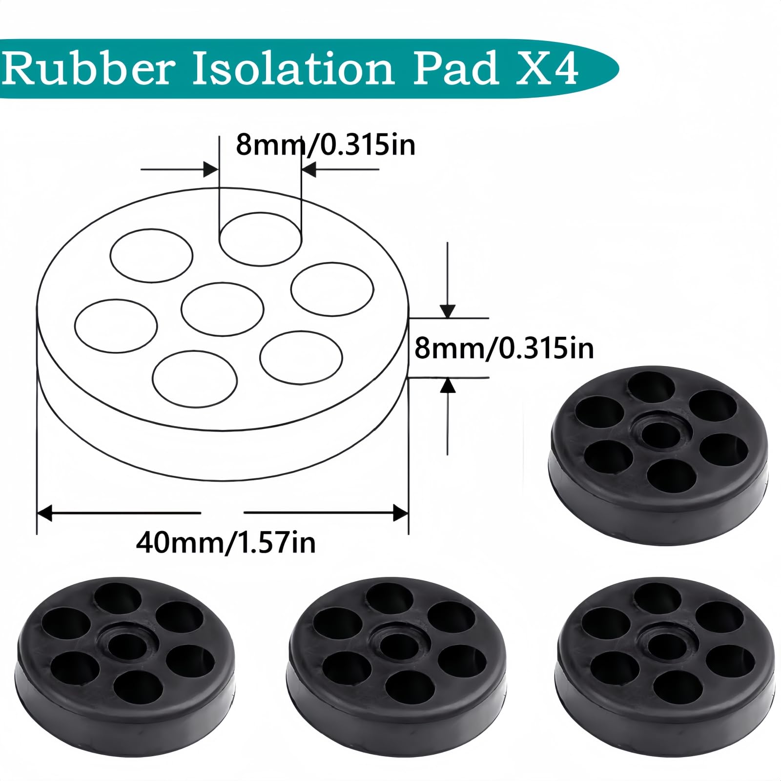 mini split vibration pads manufacturing
