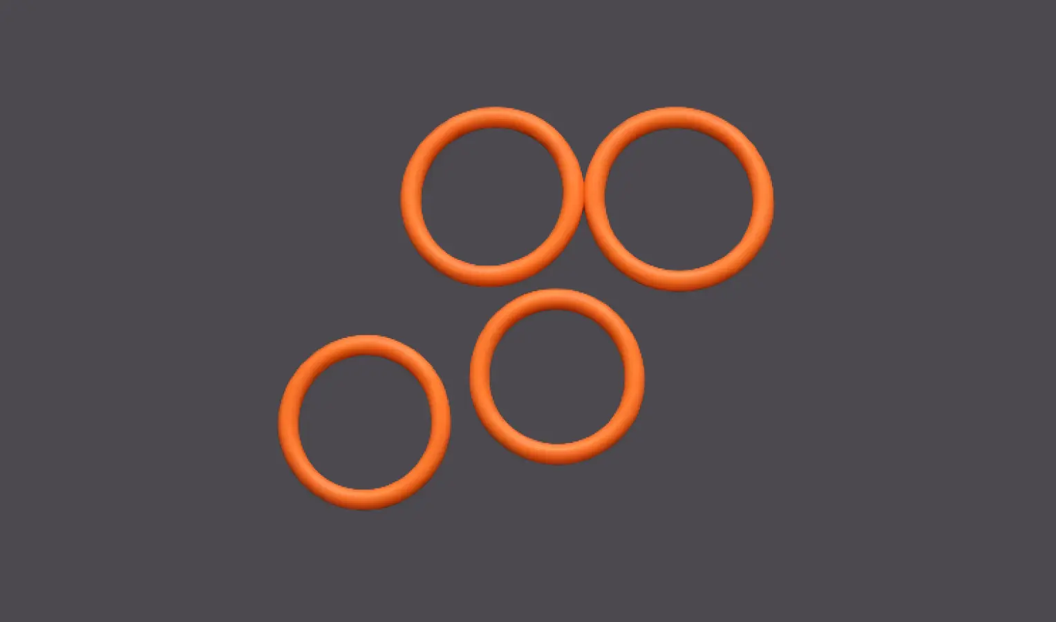 orange o-ring manufacturing
