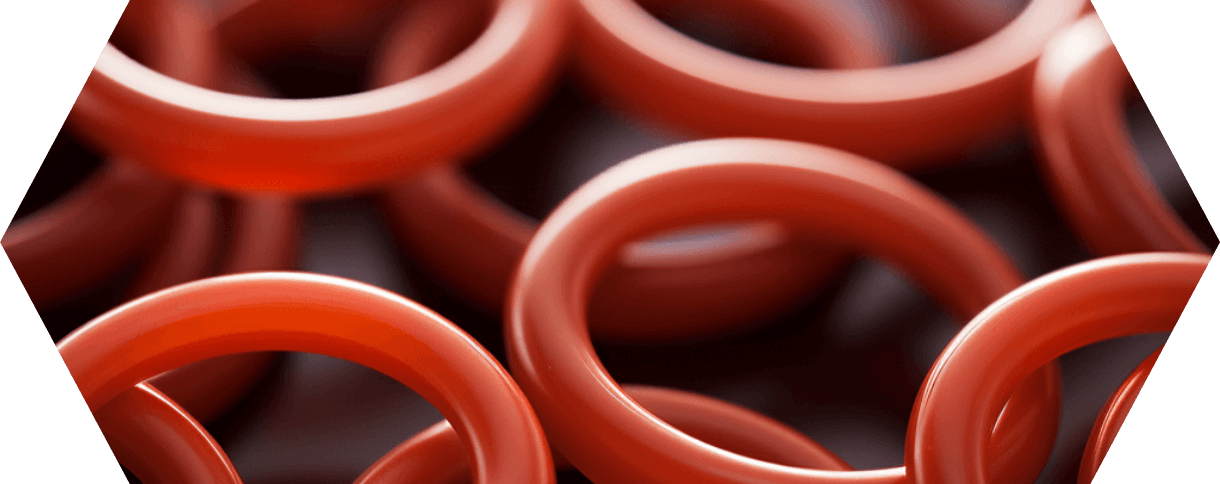 orange o rings manufacturing