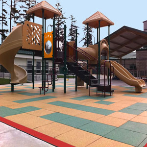 outdoor play area tiles manufacturing