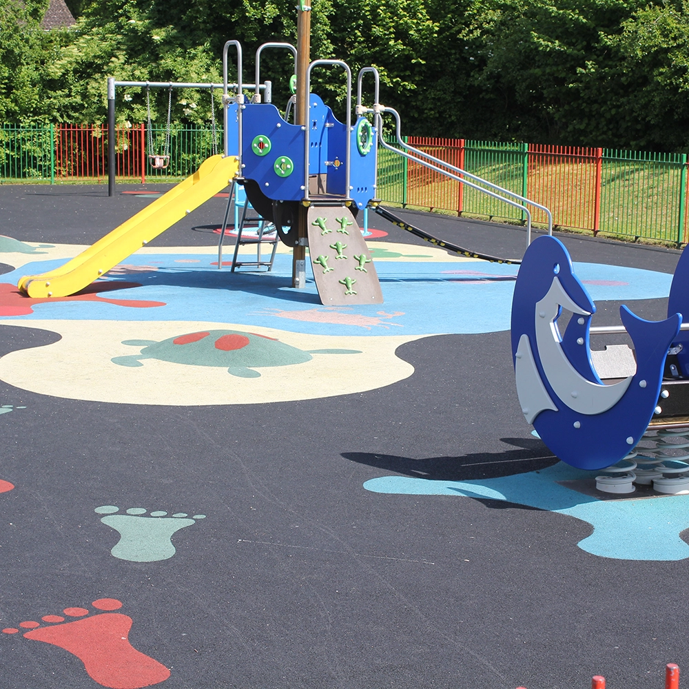 outdoor play area tiles manufacturing