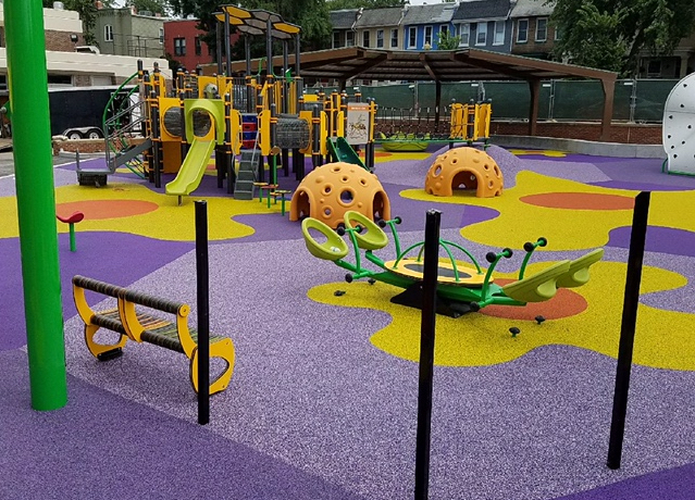 playground surface options manufacturing