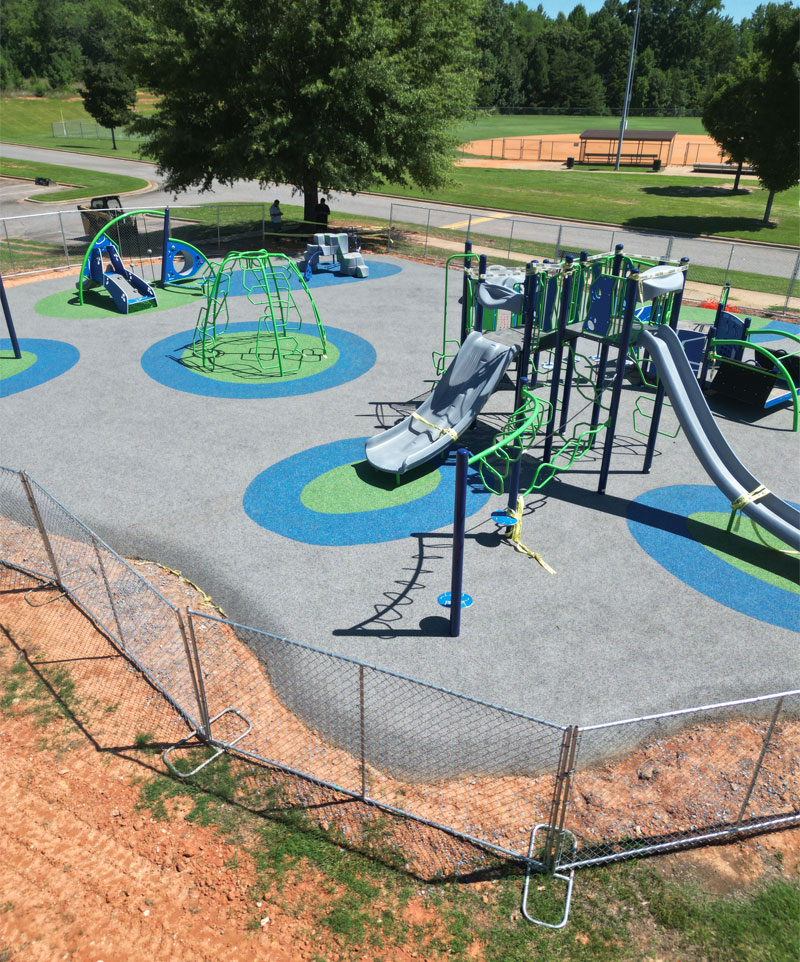 playground surface options manufacturing