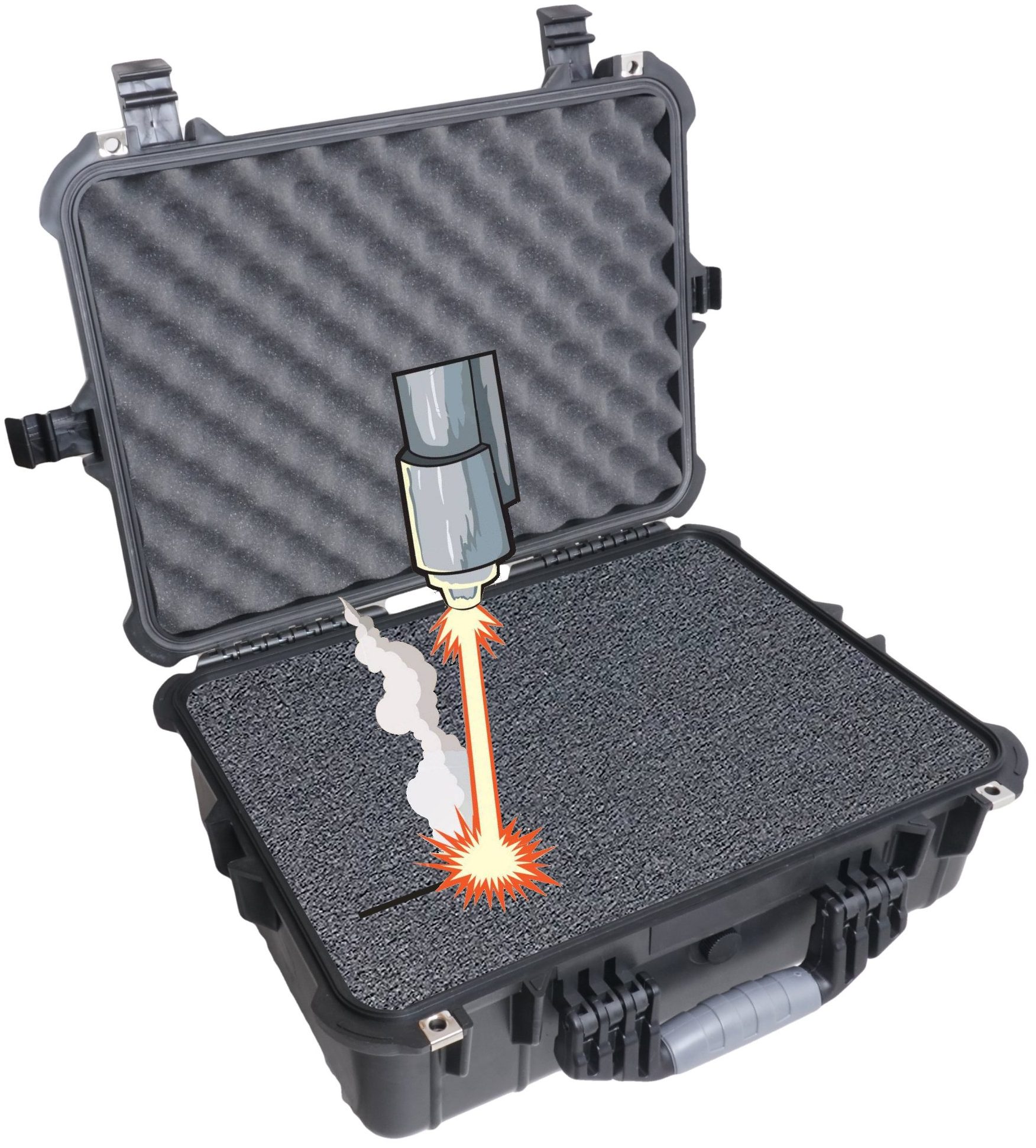 protective case with foam manufacturing