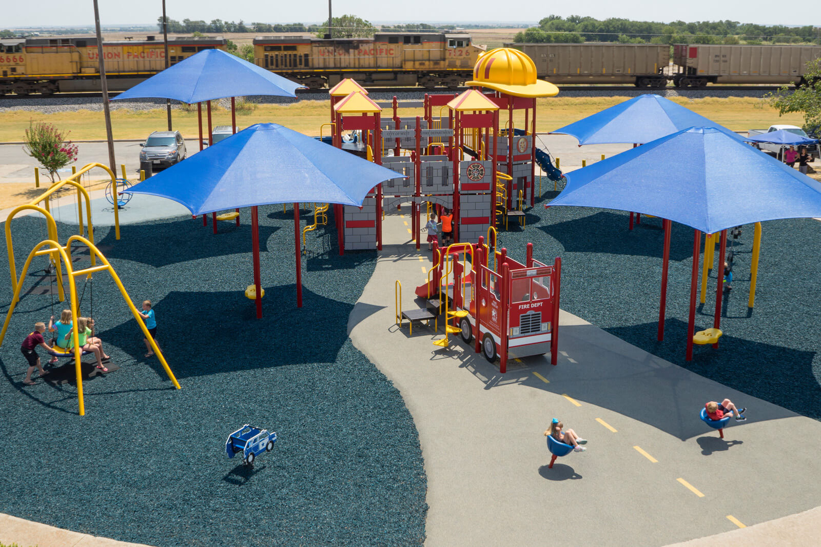 recycled tires for playground manufacturing