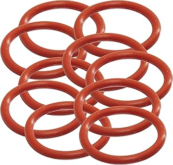 red silicone o'rings manufacturing