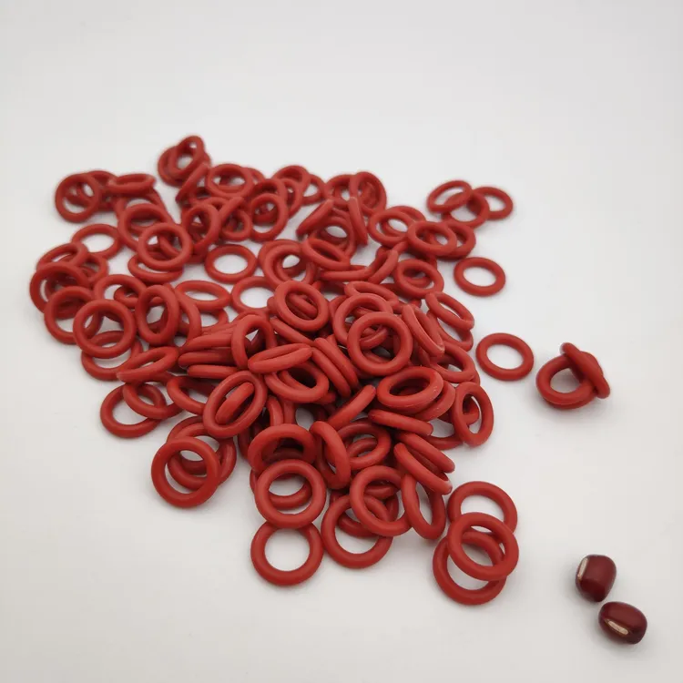 red silicone o'rings manufacturing