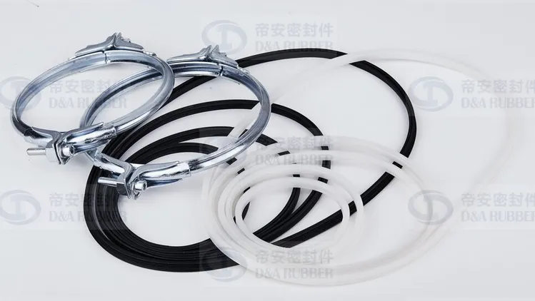 rubber clamp for pipe manufacturing