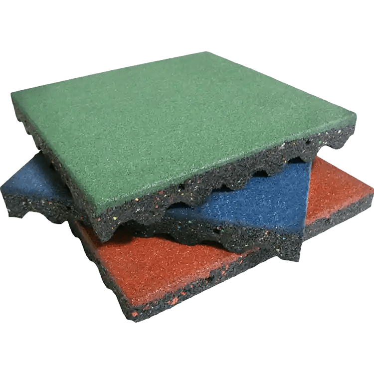 rubber floor tiles for playground manufacturing