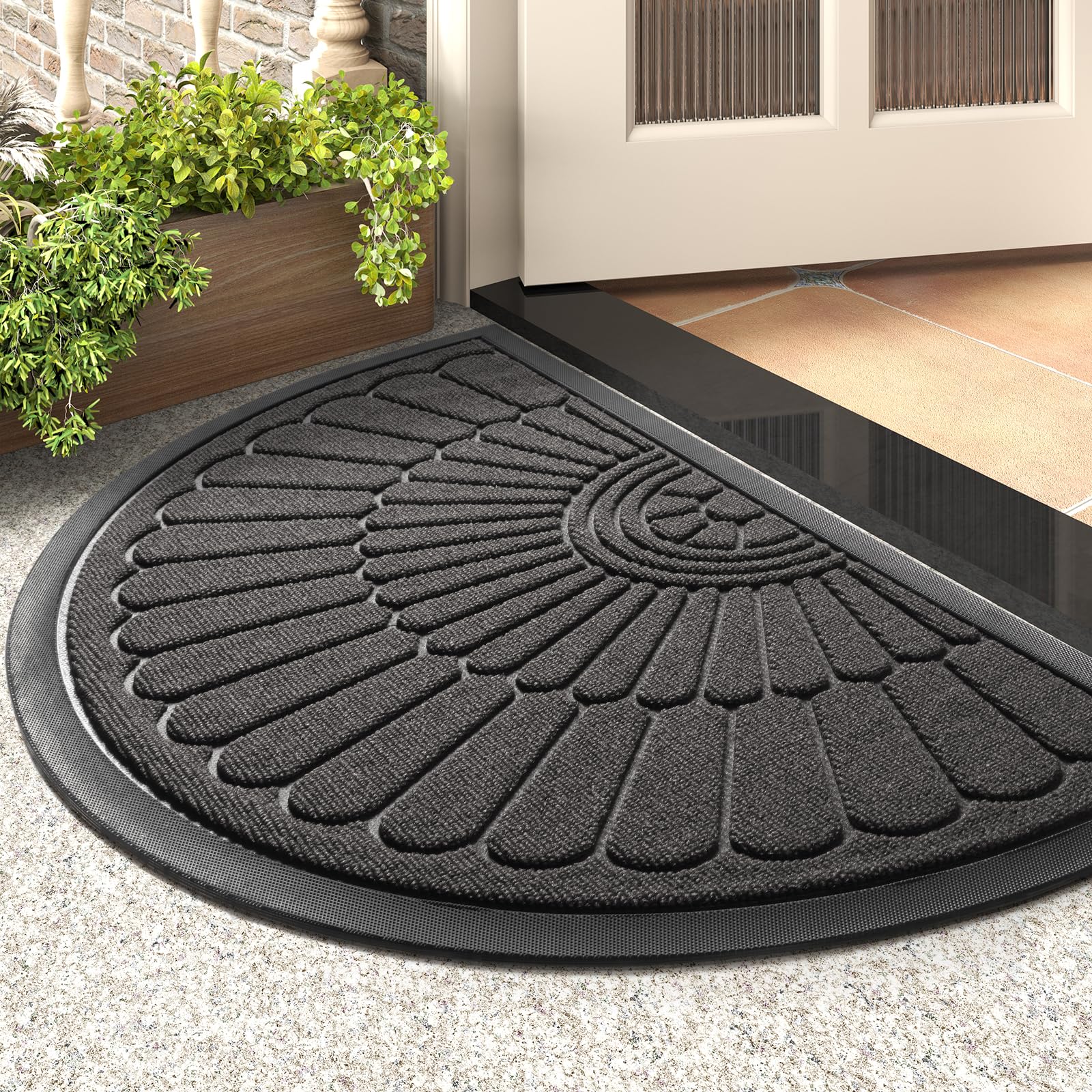 semi circle doormat outdoor manufacturing