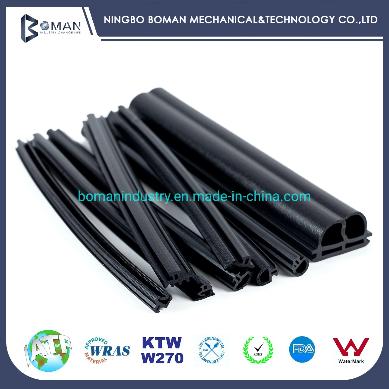 silicone door seal strip manufacturing