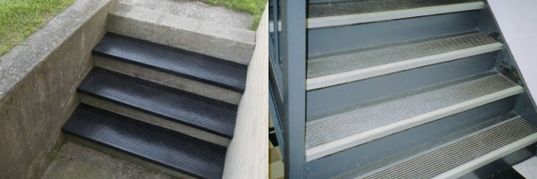 slippery exterior wood steps manufacturing