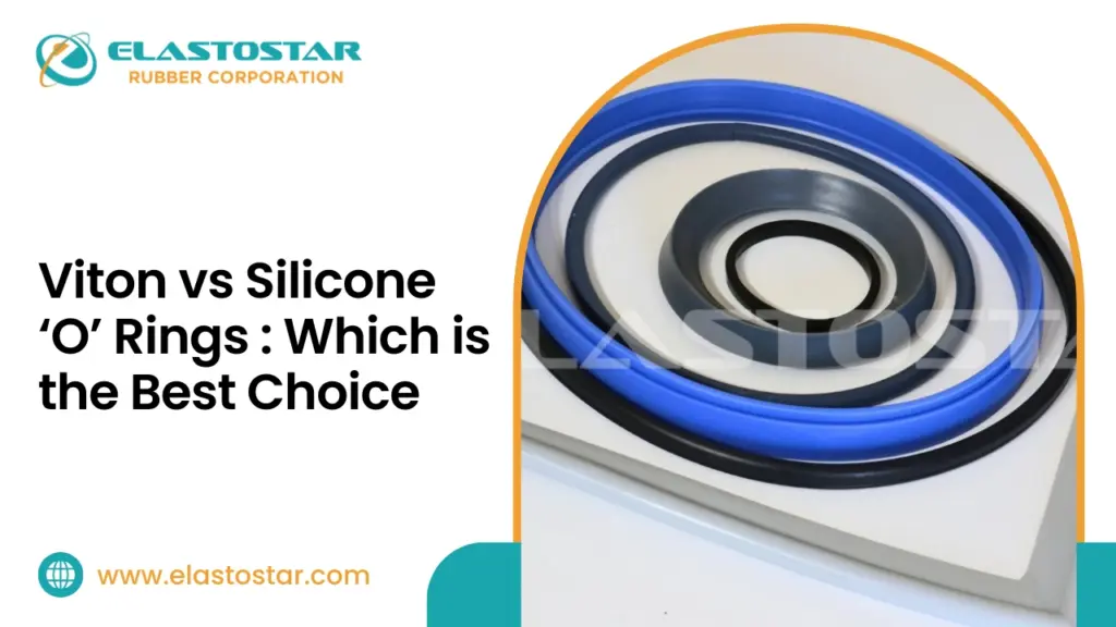 viton vs silicone o-ring Rubber Manufacturer