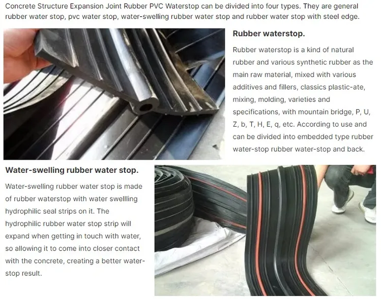 waterstop for concrete joints manufacturing